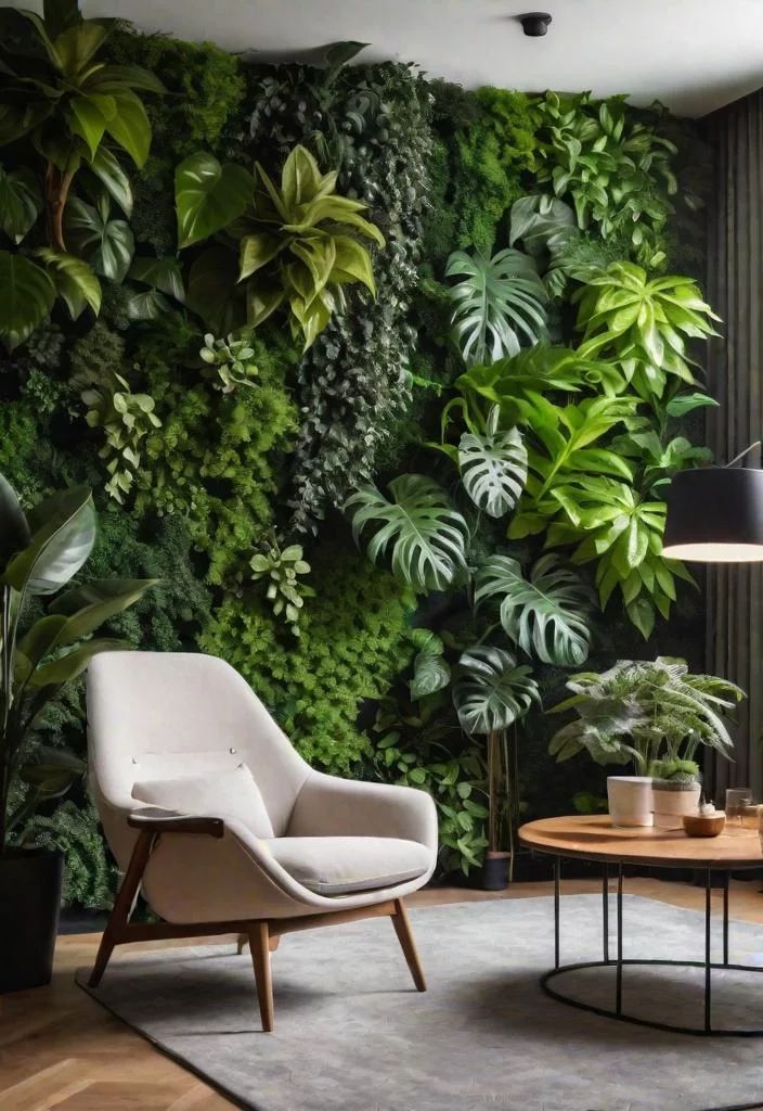 Living Room Jungle Design
